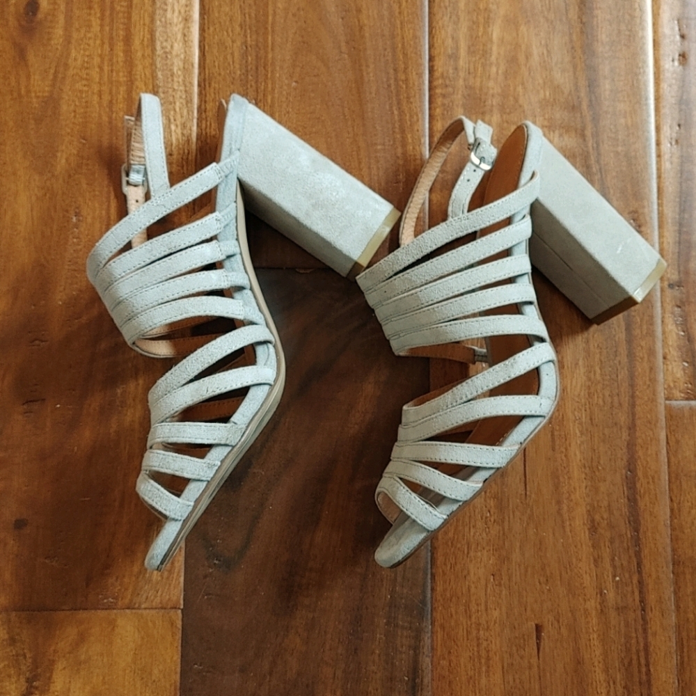 Halogen Chunky Heel Strappy Heel Sandal